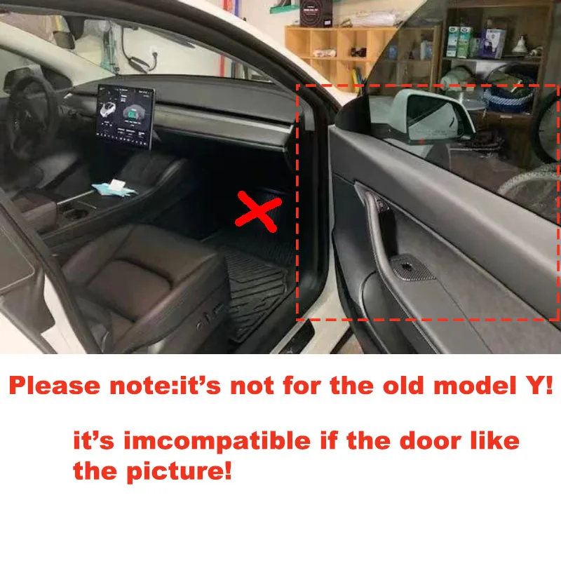 Для Tesla Model 3 2021 модель Y отделка межкомнатной двери модификация автомобиля