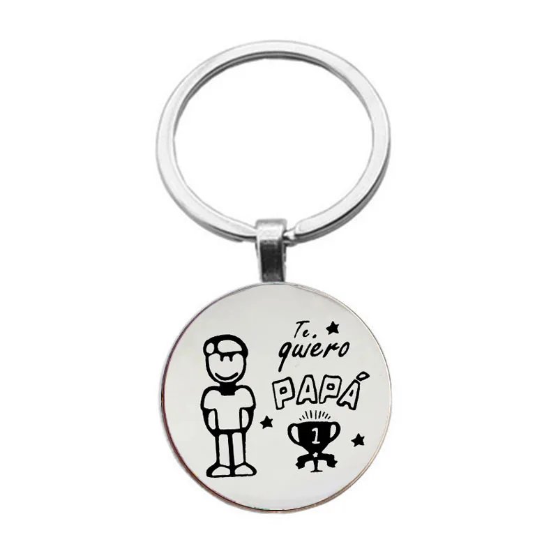 

I Love You Dad Keychain Latest Disc Pendant Keychain Best Gift For Father Consignment