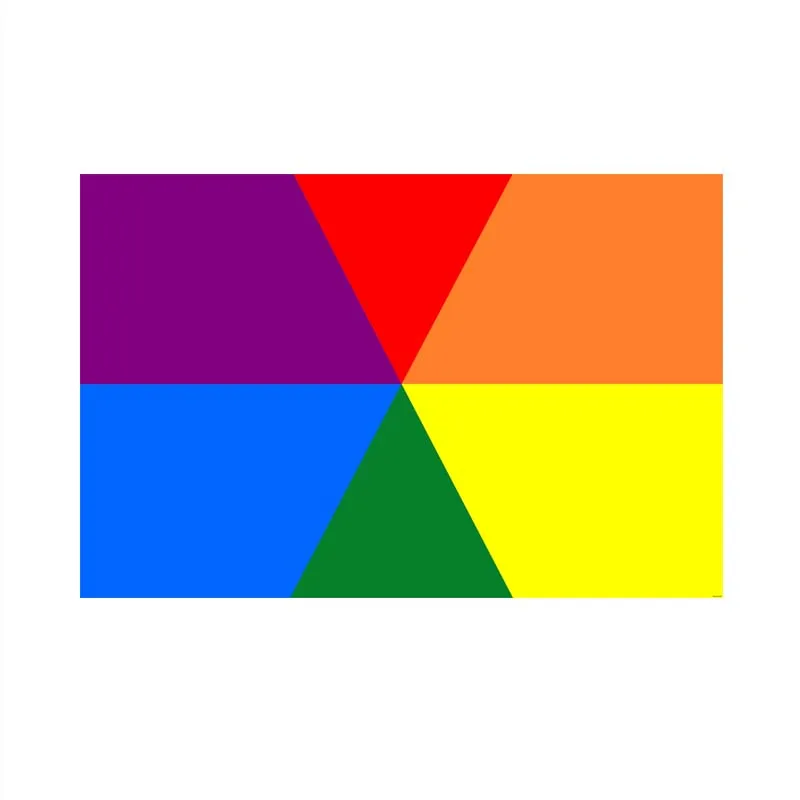 

90X150cm LGBT Gay Pride Rainbow Flag