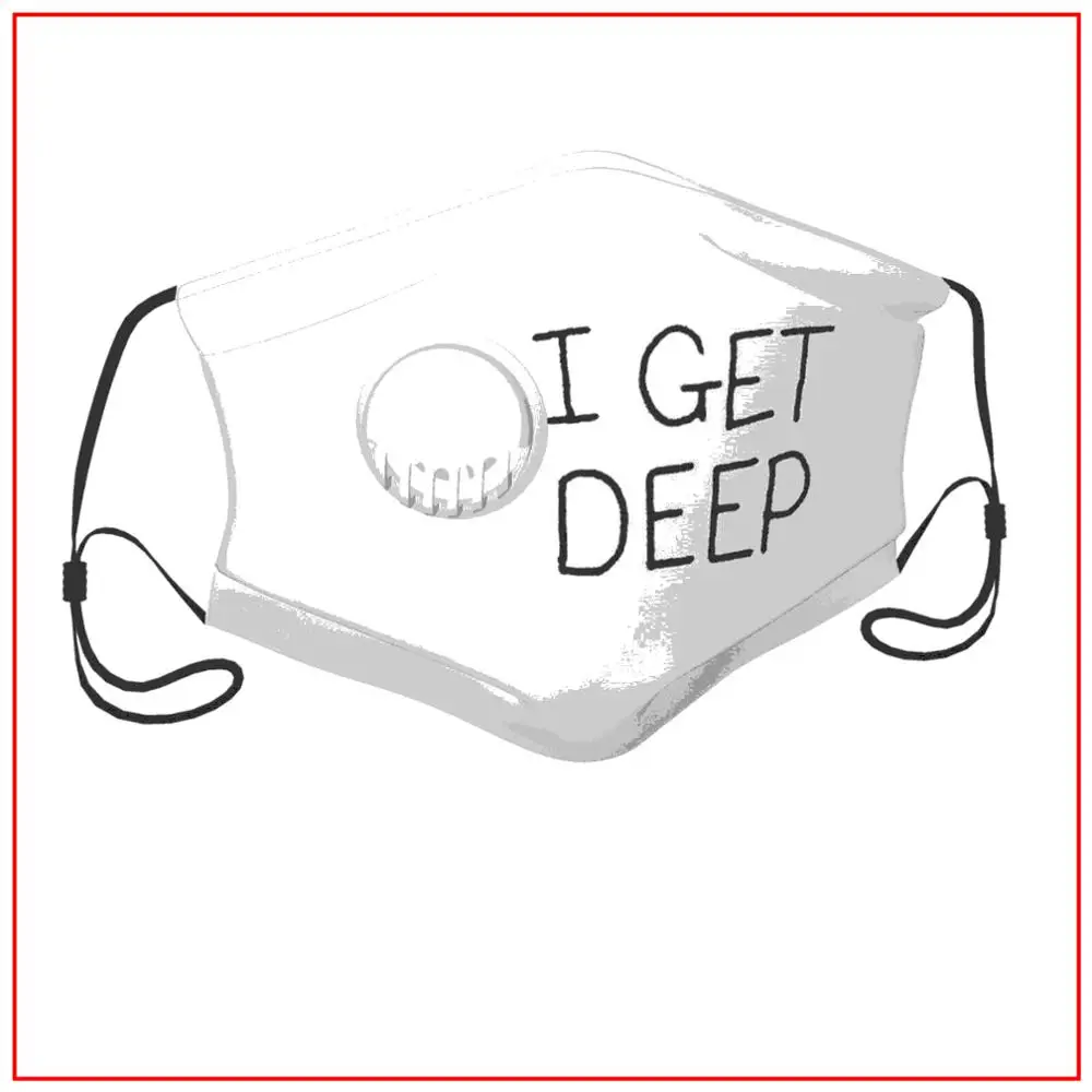 

Kids Men Women face mask I GET DEEP Reusable Breathable Custom Motorcycle face mask designer Shield Protection Washable Cloth
