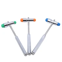 1pc dicephalous reflex hammer multifunctional diagnostic neurological reflex hammer equipment percussion hammer for body care