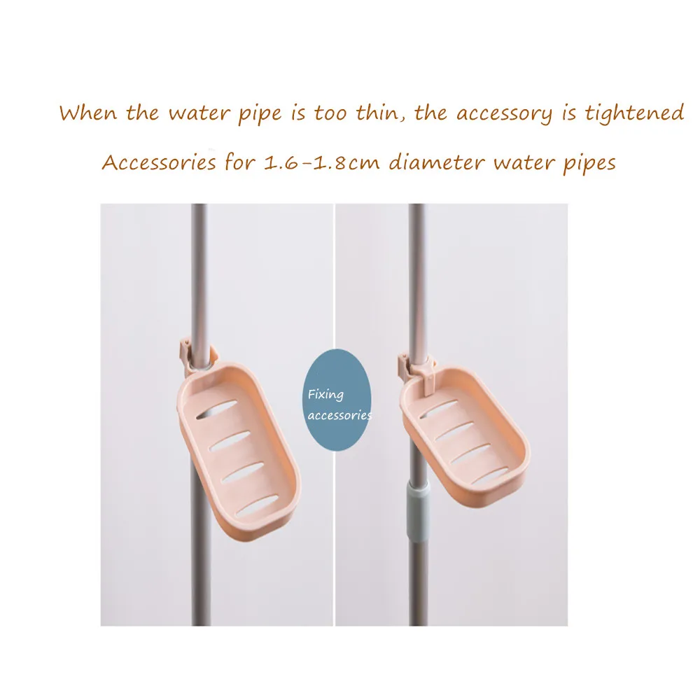 

Hot Sink Hanging Storage Rack Storage Holder Sponge Bathroom Kitchen Faucet Clip Dish Cloth Clip Shelf Drain Dry Towel Organizer