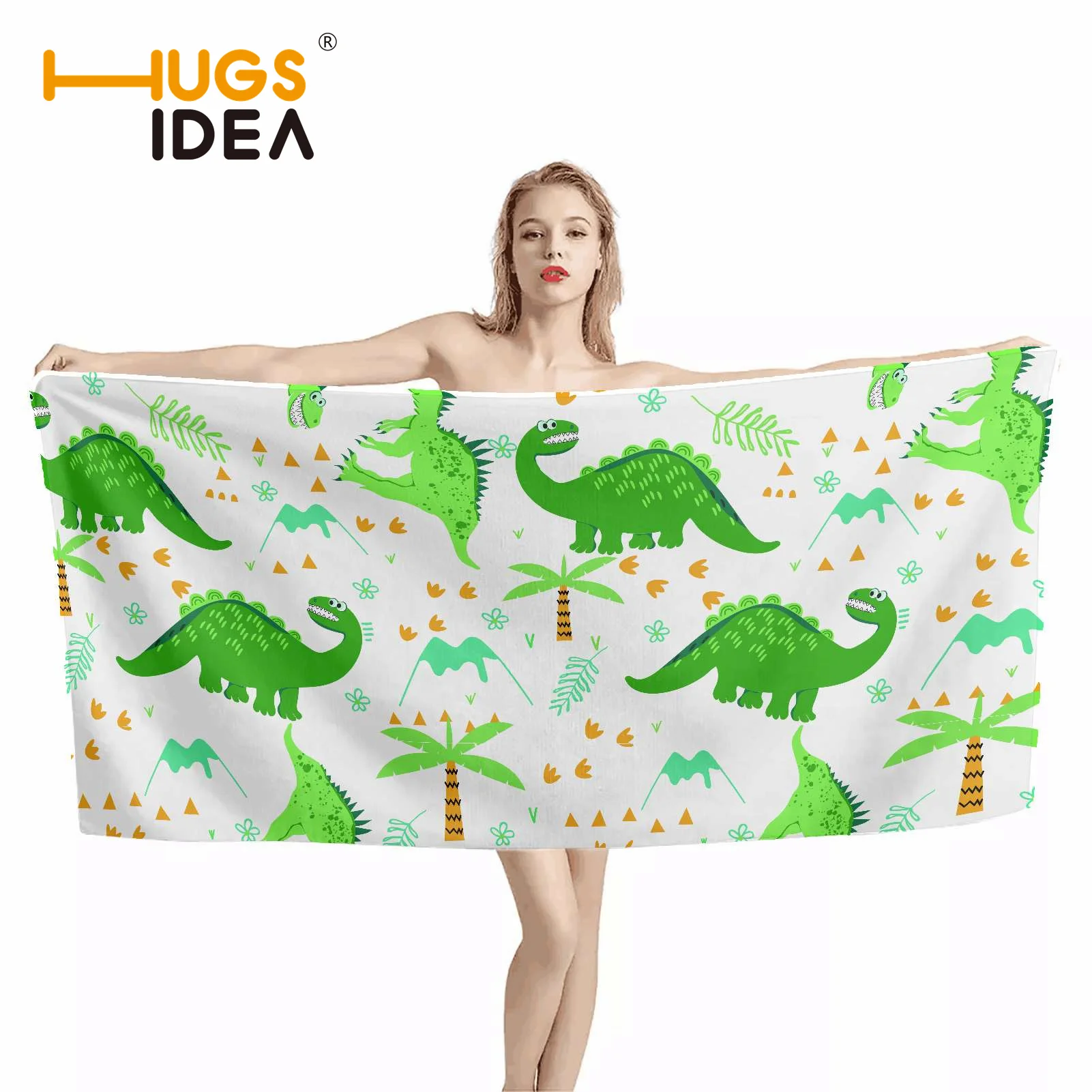 

Удобное полотенце HUGSIDEA, детское полотенце для мытья лица, абсорбирующее полотенце для купания, пляжное одеяло, домашний текстиль