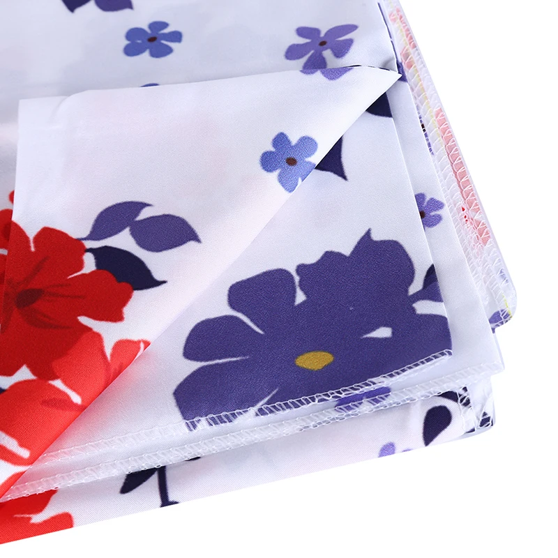 Настенный Гобелен из полиэстера с цветочным принтом декоративный настенный