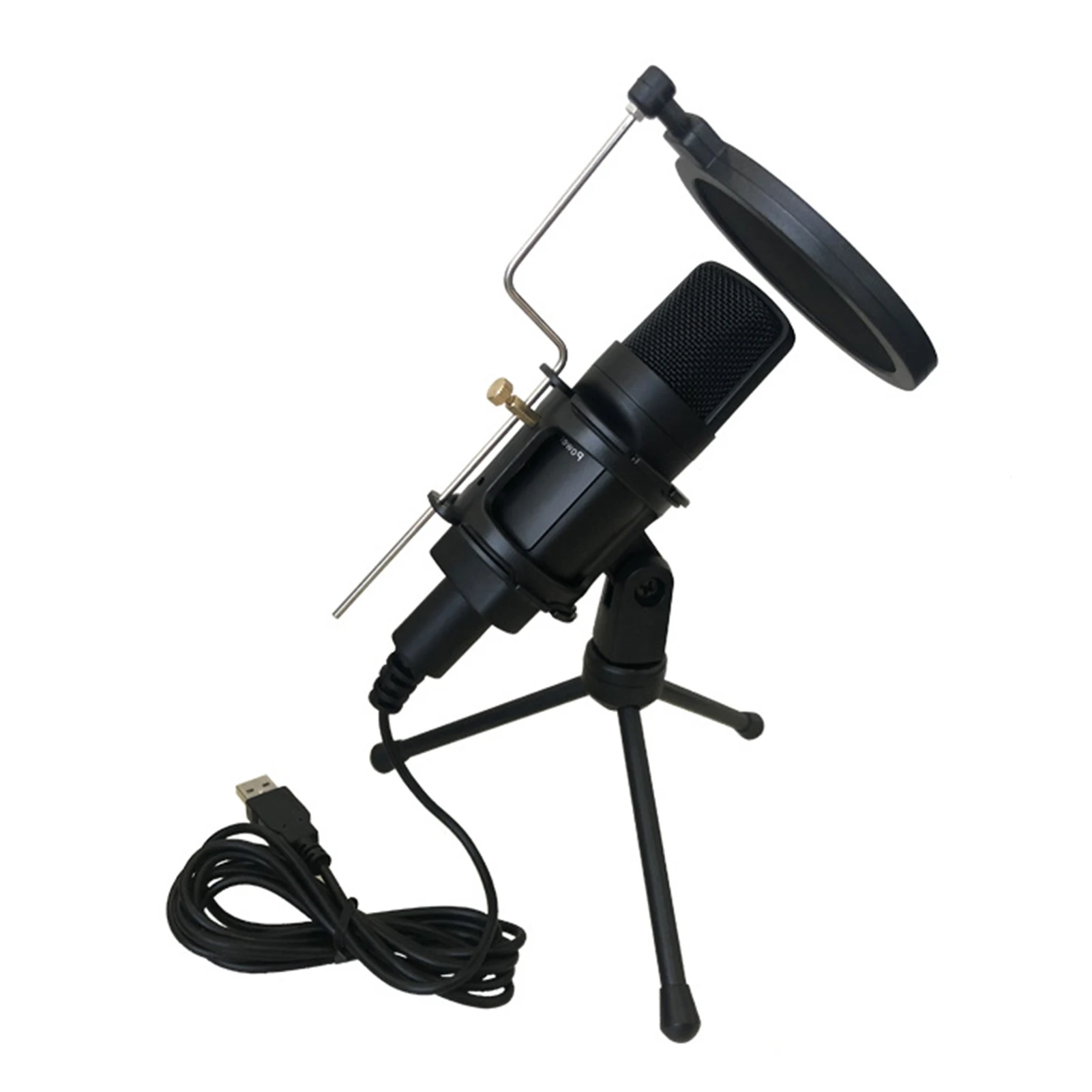 USB-микрофон настольный микрофон для компьютера конденсаторный со штативом