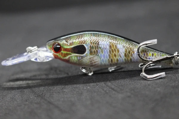 HM515X409 Новинка реалистичные цвета wLure бренд Crankbait литье приманка с качественным тройным крючком 7,2 г 8,5 см Jerkbait на заказ живопись HM515 - Цвет: HM515X409