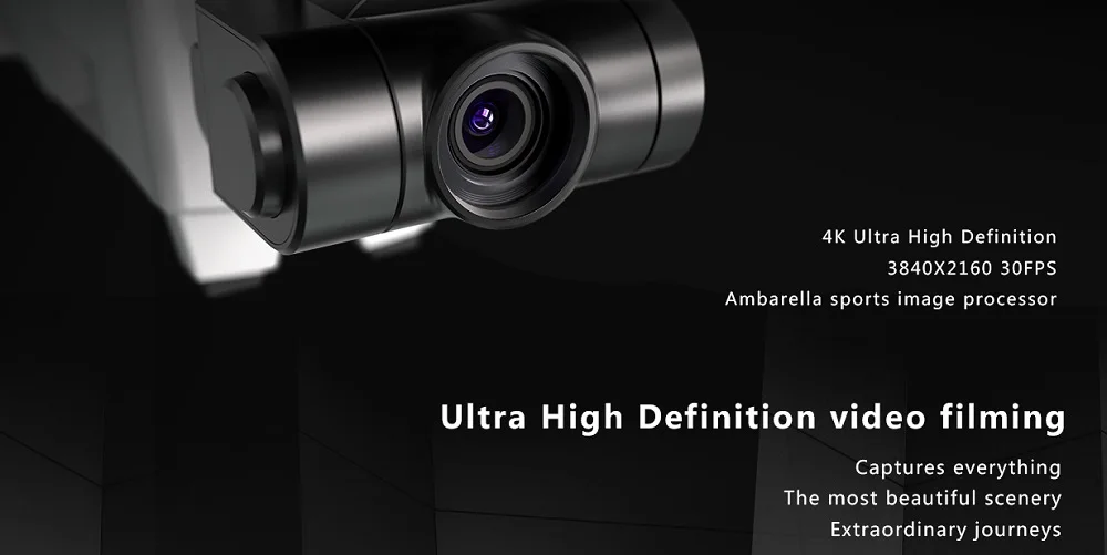 Hubsan H117S Zino gps 5 г 1 км Складная рукоятка с видом от первого лица в формате 4K UHD, Камера 3-осевому гидростабилизатору RC Дрон Квадрокоптер RTF высокое Скорость белый