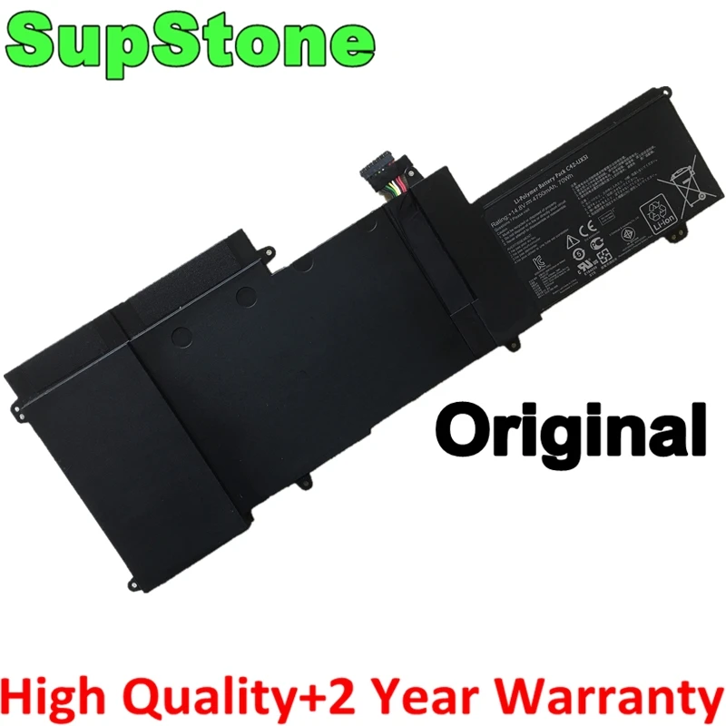 Оригинальный аккумулятор SupStone для ноутбука Asus ZenBook U500 U500V U500VZ UX51 UX51V UX51VZ