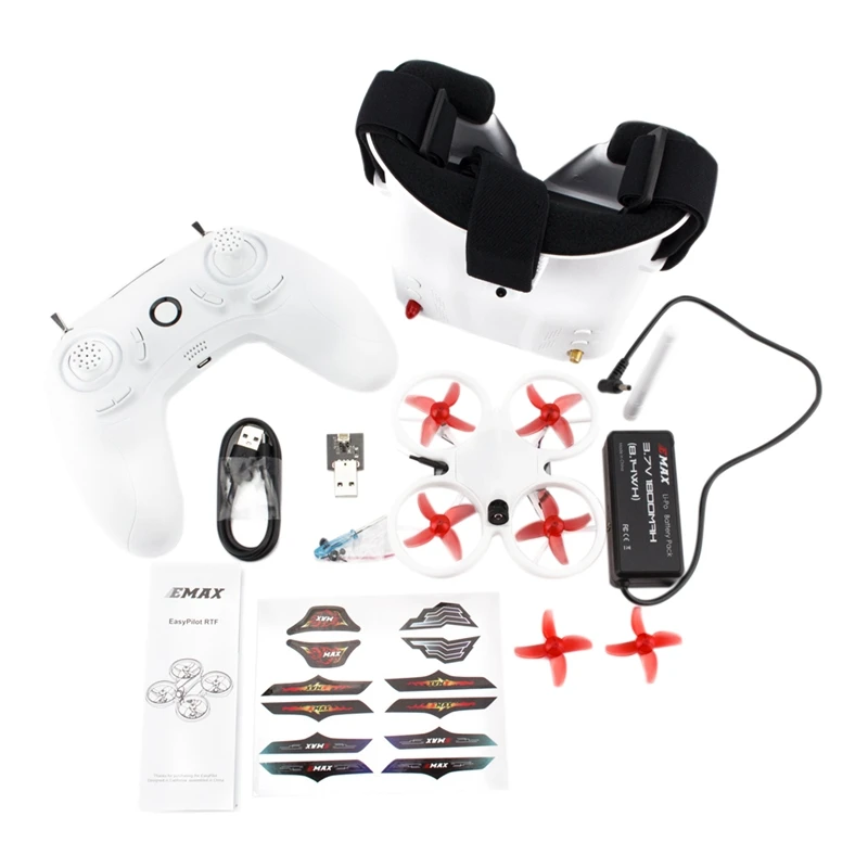 FPV Дрон набор 82 мм Мини 5 8G Крытый гоночный с камерой Goggle RC 2-3S RTF версия для