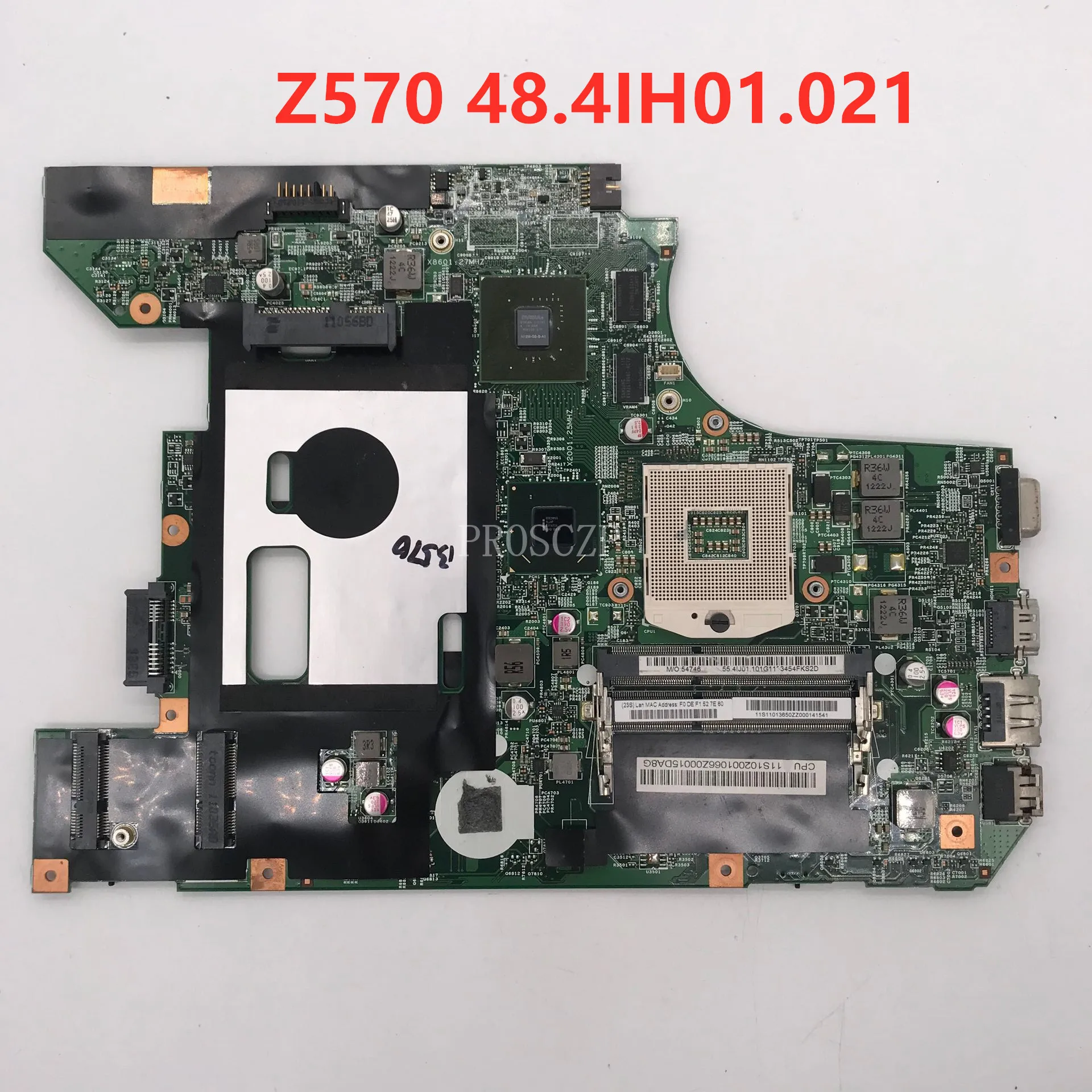 Бесплатная доставка материнской платы ноутбука Z570 48 4ih01. 021 100% хорошо
