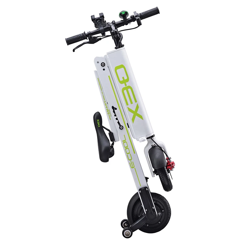 Мини электрический скутер велосипед QEX-1 работы уличные взрослые городские Pu