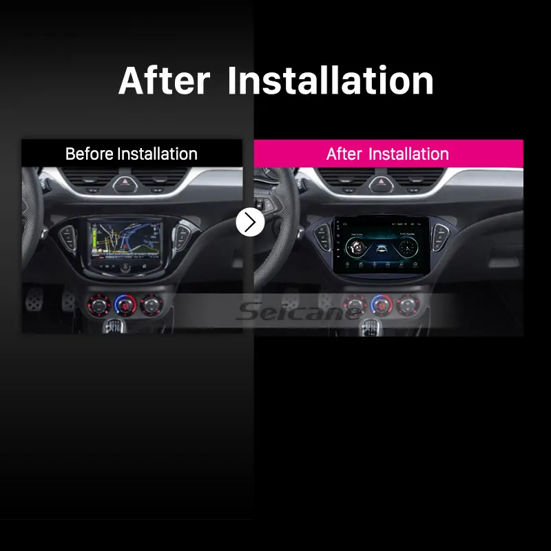 Seicane 8 &quot Android 1 RAM 2GB Автомобильный GPS плеер стерео для Opel Corsa 2015-2019/Opel Adam 2013-2016