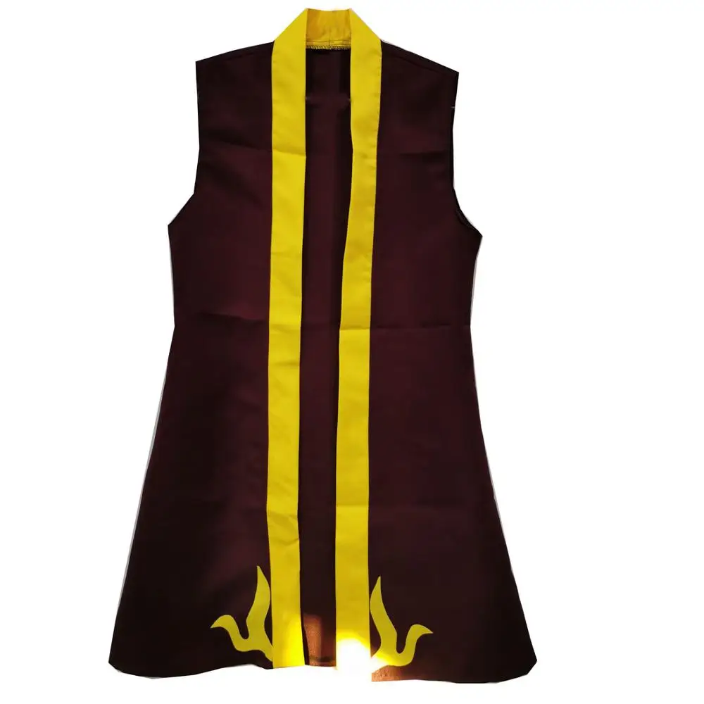 

2021 Avatar The Last Airbender Prince Zuko Cosplay Costume Anime Custom Made Uniform Only Vest