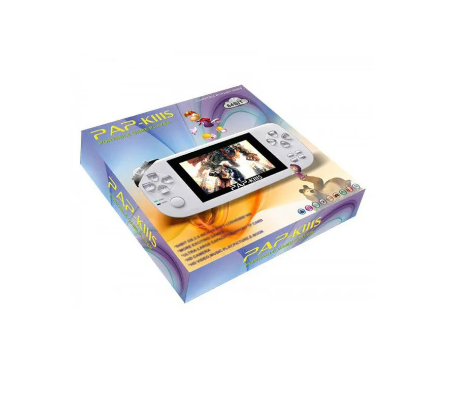 

2 PCS 4.3 Inch Built-in 3000 Games 16GB PAP K3 For CP1/CP2/GBA/FC/NEO/GEO Format Games Portable Handheld Video Game Console