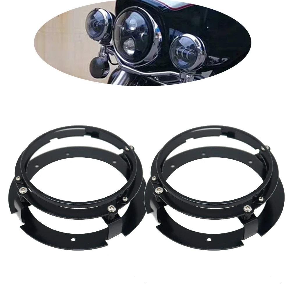 

Мотоциклетные аксессуары, 7-дюймовый круглый Монтажный кронштейн Ringfor Jeep JK, 7-дюймовый светодиодный налобный фонарь для suzuki samurai, черный/хром,...