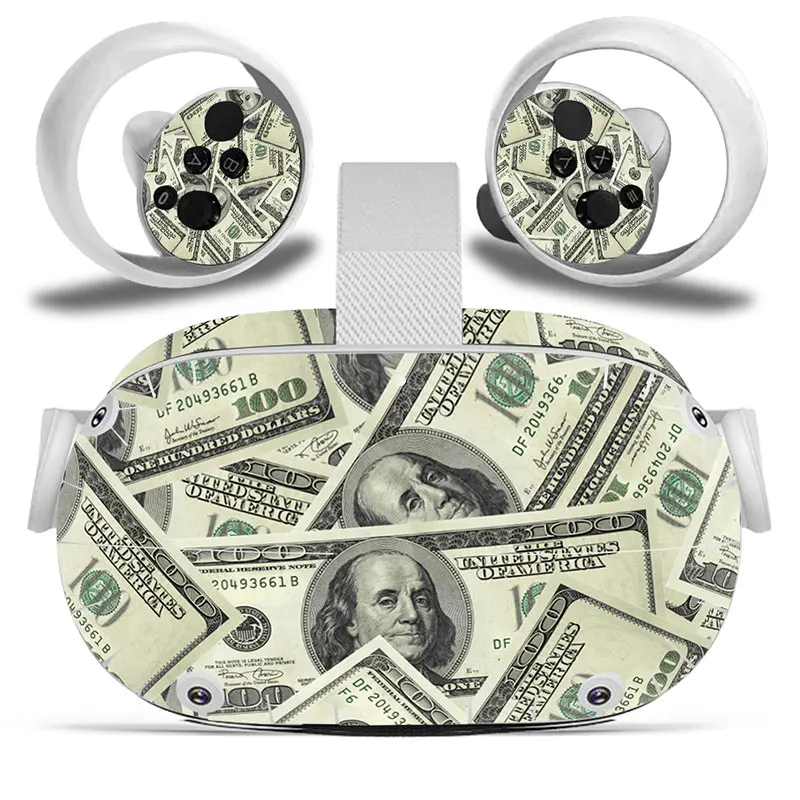 Стикер виртуальной реальности для Oculus Quest 2 защитная наклейка из ПВХ гарнитуры VR |