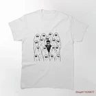 Мужская хлопковая футболка с коротким рукавом, с принтом призрака