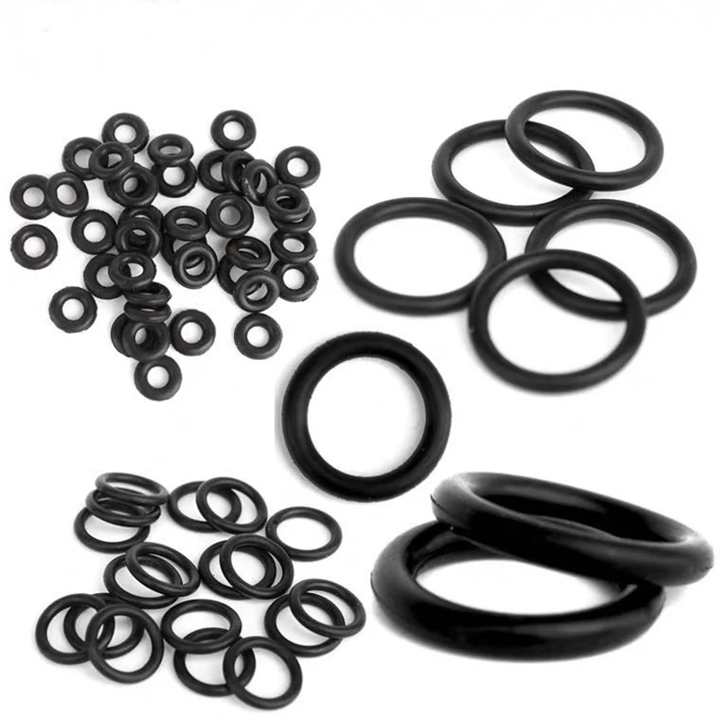 1set Valve Sealing Ring Air Valve High Pressure O-Ring NBR Ding Qing Rubber Band Wear-Resistant Oil Seal