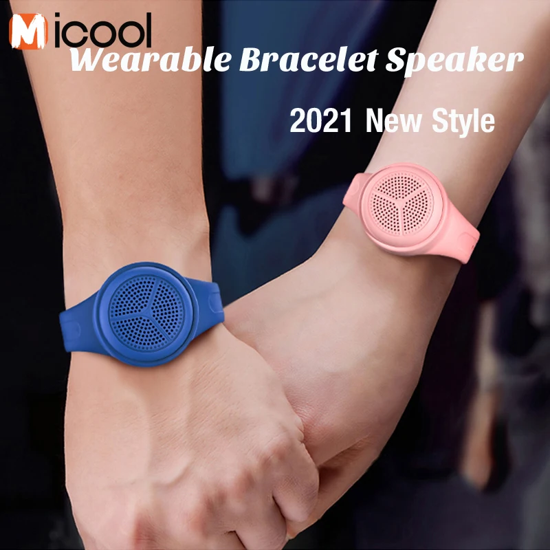 Bluetooth-браслет динамик 2022 носимый водонепроницаемый поддержка TF-карты ответ на