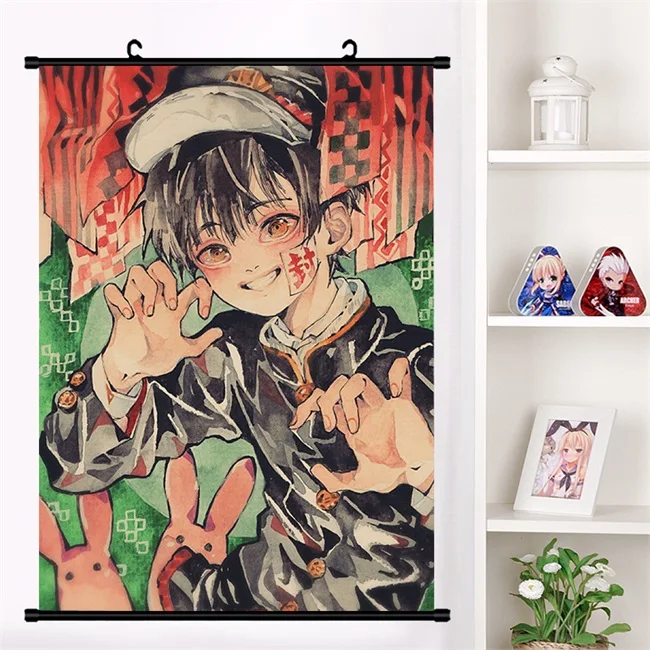 P Аниме Туалет-Hanako-кун Jibaku Shounen аниме настенные настенный плакат отаку коллекция домашнего декора искусство подарок - Цвет: P