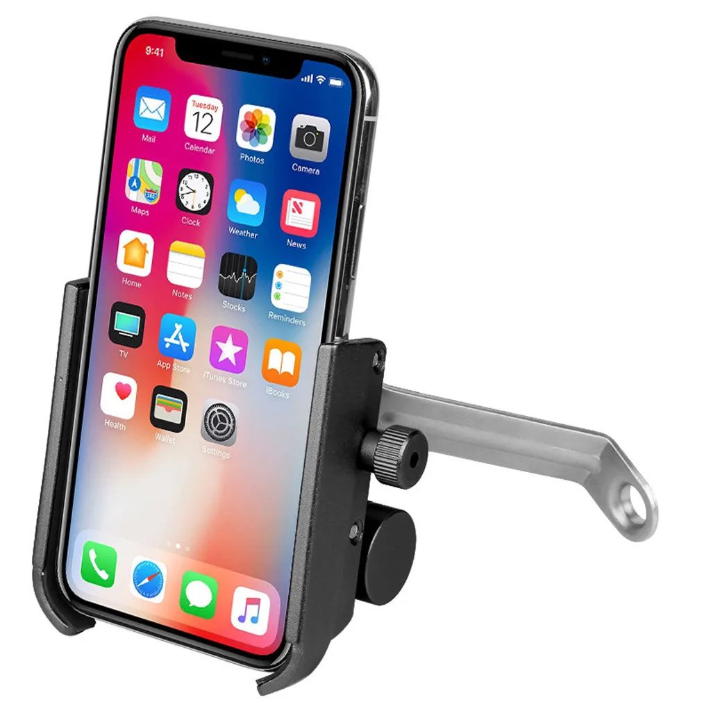 12v батарейка UPS 12vBike и Мотоцикл держатель смартфона крепление usb зарядка с 2000mah power Bank аккумулятор Аккумуляторная батарея - Цвет: I