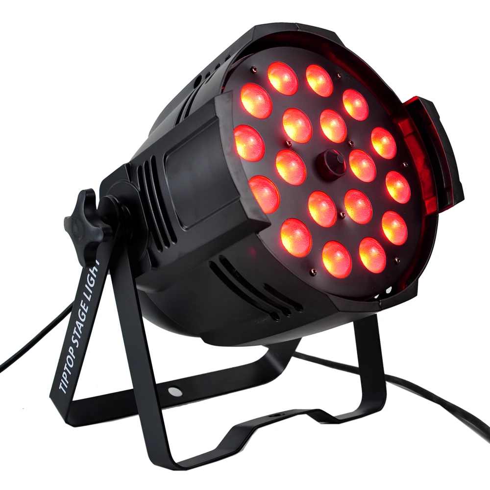 Светодиодная лампа 4 в 1 18x12 Вт RGBW IP20 цвета|road case|rgbw leddj uplighting |