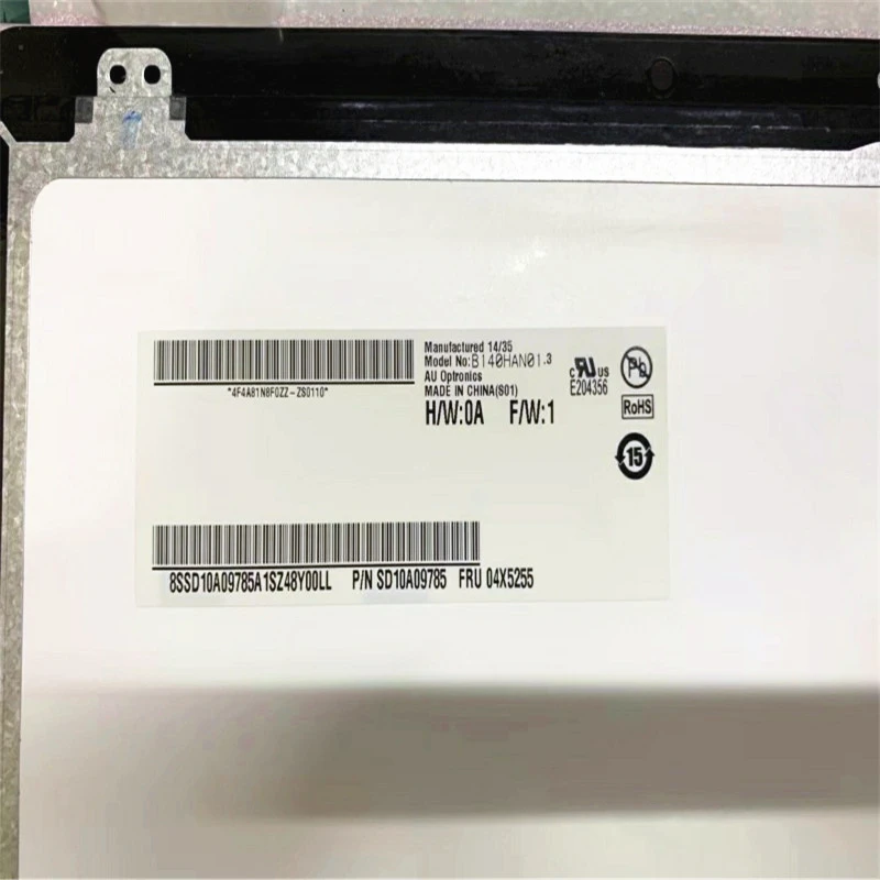 ЖК экран для ноутбука Lenovo Thinkpad S3 Yoga 14 дигитайзер сенсорного экрана в сборе B140HAN01.3
