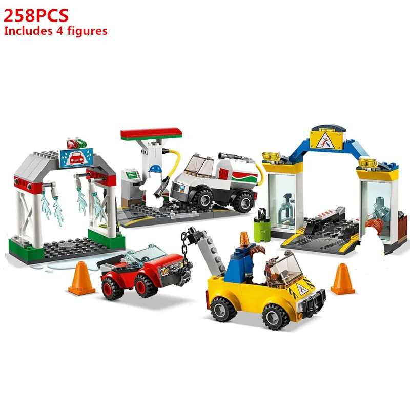 Городской автосервис гаражный центр строительные блоки газовая подставка для