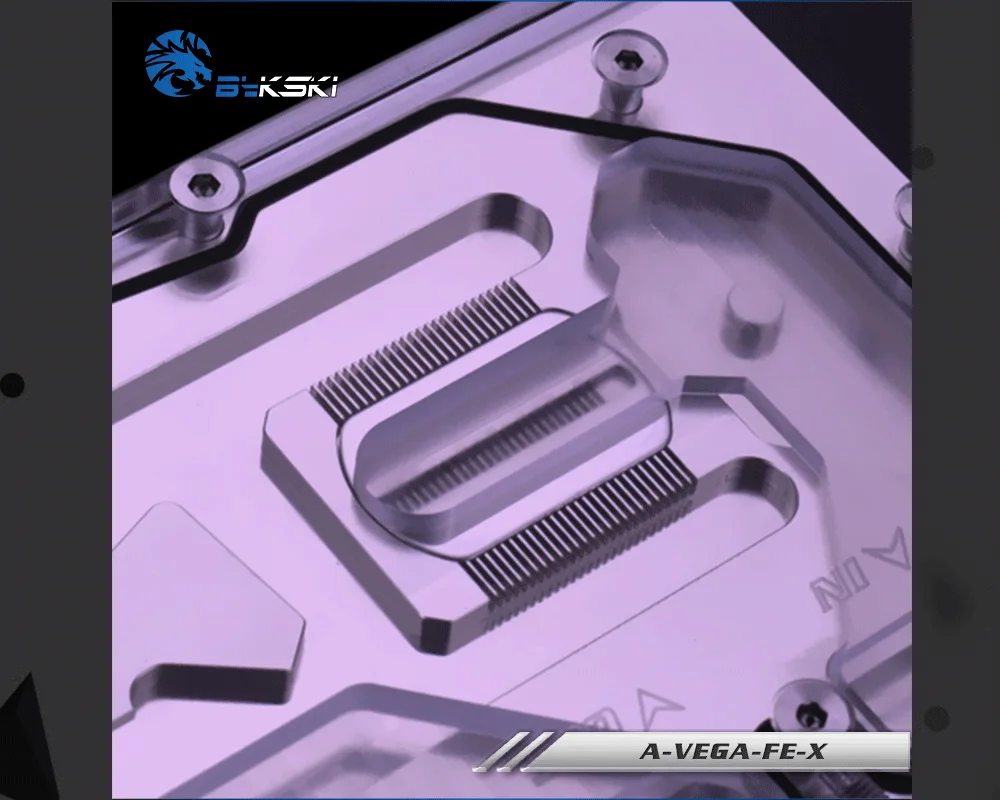 Bykski A-VEGA-FE-X, полное покрытие видеокарты водяного охлаждения блок RGB/RBW, для основателя издание VEGA, сапфир/XFX/Dataland