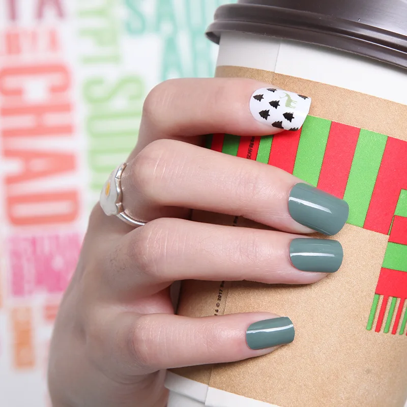 

24 шт. накладные ногти, Короткие овальные накладные ногти с полным покрытием, накладные ногти, нажимные ногти, различные варианты могут испол...