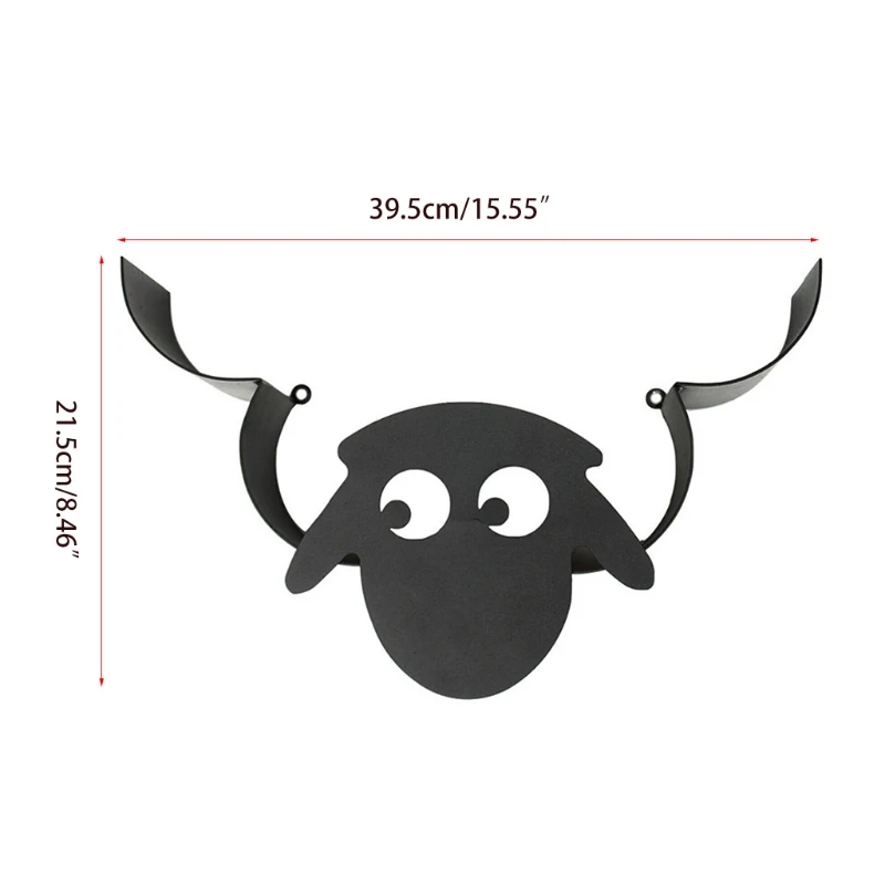 

X7AB Head Wall Mounted Toilet Paper Holder Tissue Roll Metal Storage Rack