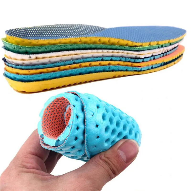 

1Pair Orthotic Shoes & Accessories Insoles Orthopedic Memory Foam Sport Support Insert Woman Men shoes Feet Soles Pad Breathable