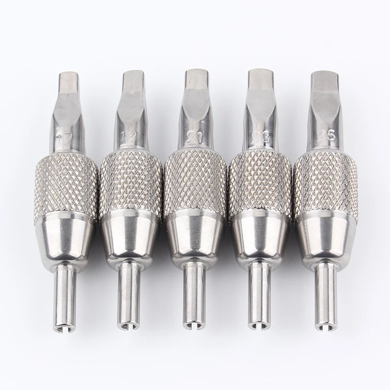 Высокое качество 17 29FT рукоятка из нержавеющей стали трубка ястреб иглы картридж