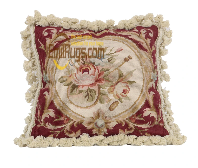 Подушка на стул винтажная бархатная нордическая домашняя вышивка Чехлы ручной