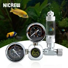 Аквариумный CO2 Регулятор NICREW DIY, магнитный соленоидный обратный клапан, счетчик пузырей, аксессуары для аквариума, редуктор давления CO2