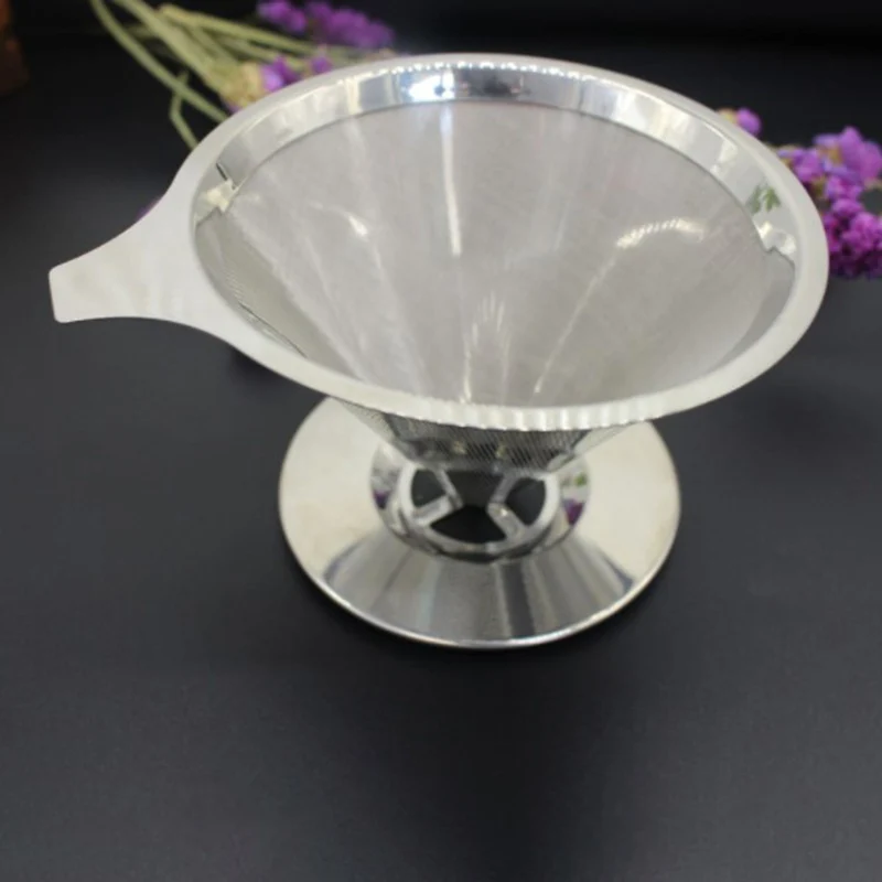

Coffee Filter Holder Washable Stainless Steel Brew Drip Coffee Filters