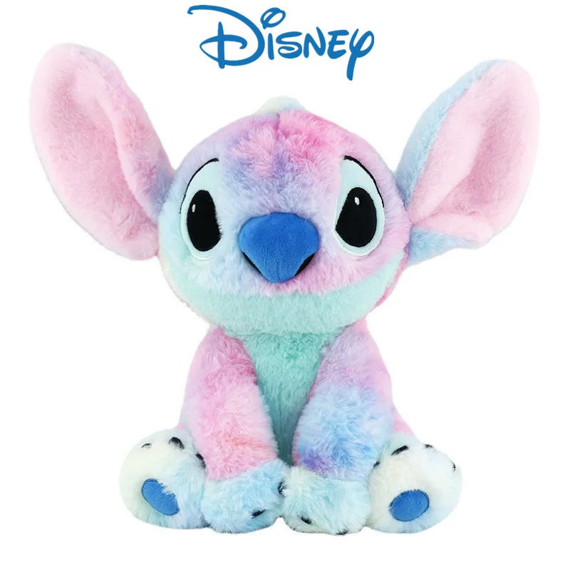 

30CM Disney Lilo & Stitch Plush Toy Gradient Color Kawaii Stuffed Doll Soft Pillow Peluche Decor Christmas Gift Toy for Children