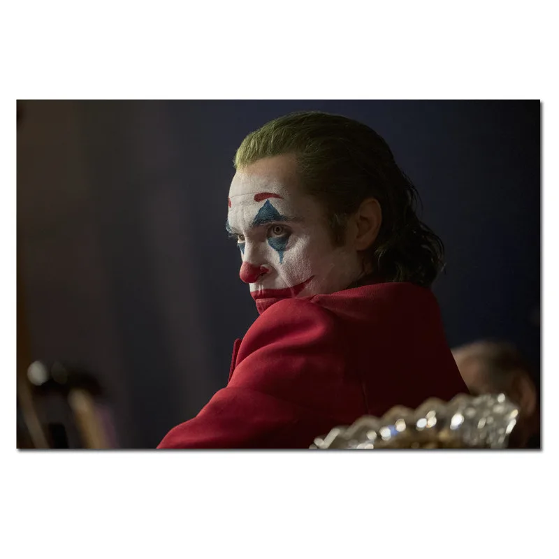 373 Фильм Джокер Шелковый плакат Джокер происхождения фильм Художественная печать комиксы Настенный декор картины Бэтмен Хоакин Феникс фильм плакаты - Цвет: 373