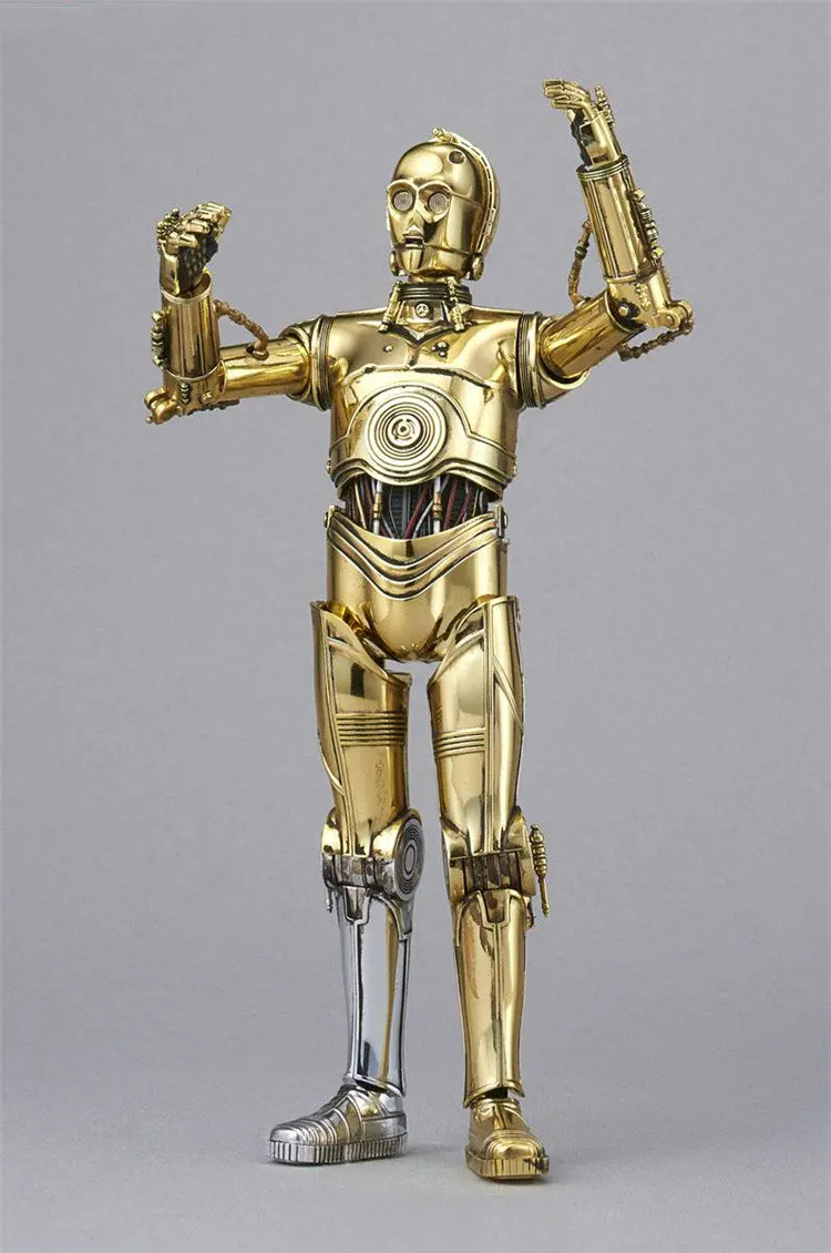 Disney &quotЗвездные войны&quot 1/12 Schaal C 3P0 экшн фигурка Gundam Monteren модель игрушки|Игровые