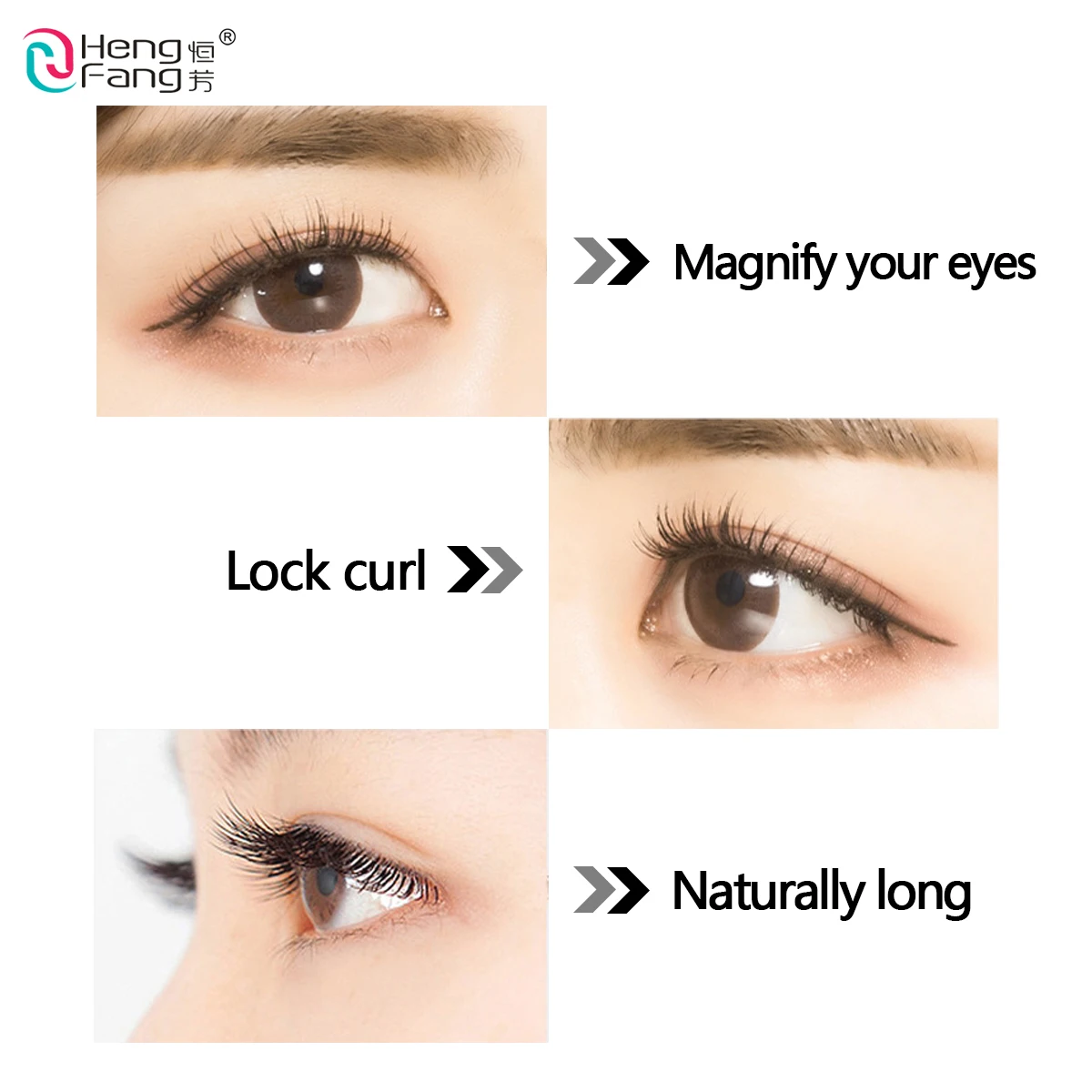 Тушь для ресниц Hengfang завивки и удлинения быстросохнущая тонкая