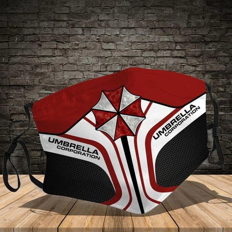 Корпорация Umbrella из кинофильма фильм игры Косплэй костюм Уход за кожей лица маска