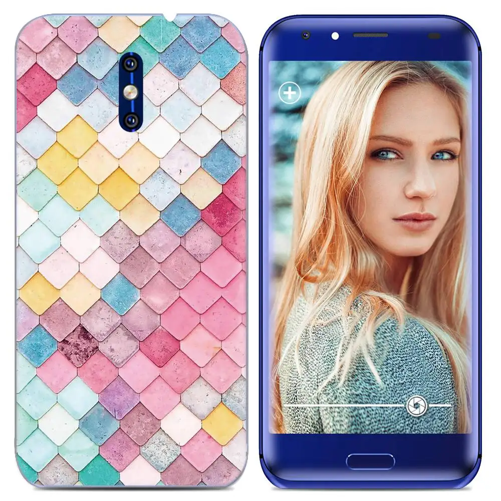 Doogee BL5000 Case 5.5-inch Silicone TPU Soft Cartoon for Back Cover BL 5000 Phone Bags Funda Capa |