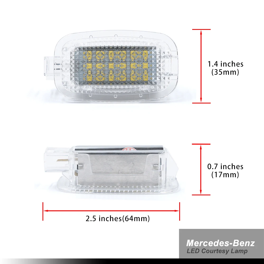 Фото 2 светодиодный лампы для салона багажника Benz W169 W204 W212 W221 W216 R230 W463 X164 №5