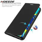 Магнитный чехол-книжка для Redmi Note 9 pro 8T 8 7 9A Mi 11 Poco X3 NFC Note 10, тонкий кожаный чехол с держателем для карт Mi 10T Pro, чехол