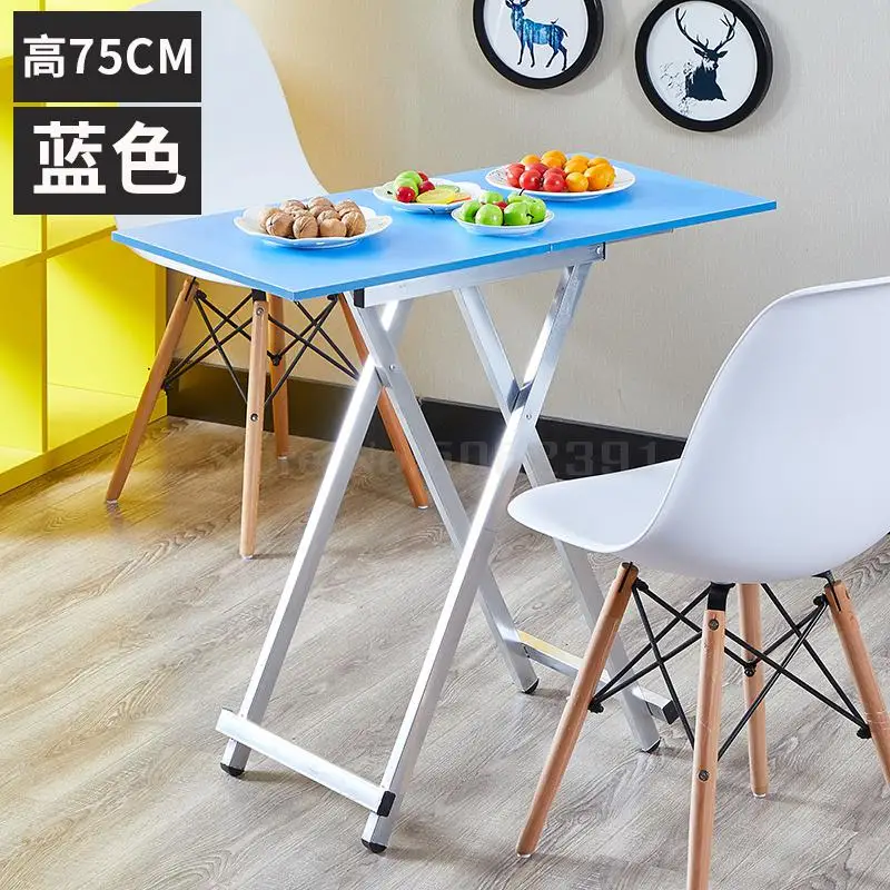 Складной столик бытовой обеденный стол простой Портативный на открытом воздухе