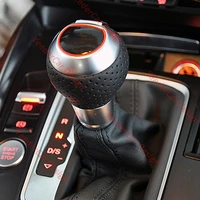 gear shift knob shift lever handle head for audi rs 3 rs4 rs5 a3s3q3s6 golf 67 gti automatic transmission