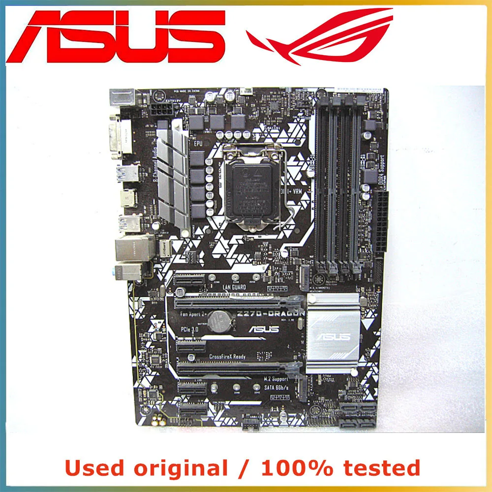 Для процессора Intel Z270 LGA 1151 для материнской платы ASUS компьютерная розетка LGA1151 DDR4