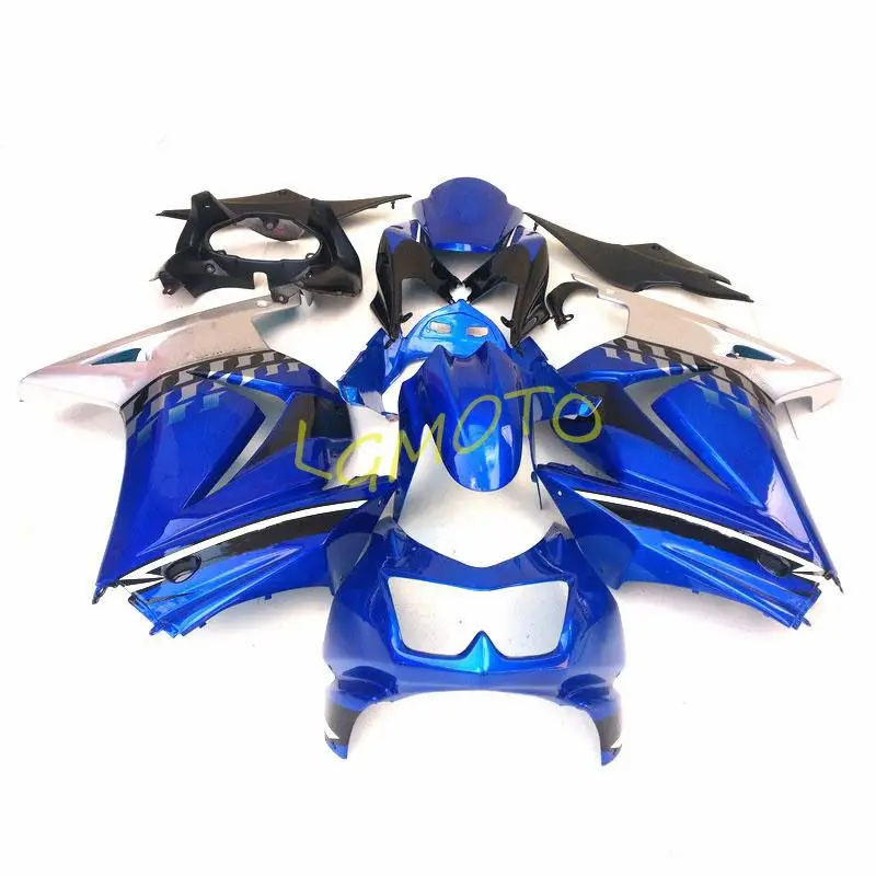 

BLUE customize KAWASAKI ZX250R EX250 2008 2009 2010 2011 2012 Bodywork EX 250 ZX 250R body kit EX250R 08-12 Fairings #H7U35