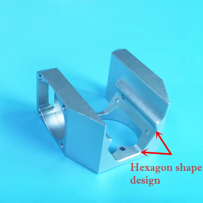 new 3d printer parts v5s v6s all metal fan duct can assemble 3pcs 3010 cooling fans aluminium for v5 v6 hexagon heat sink free global shipping
