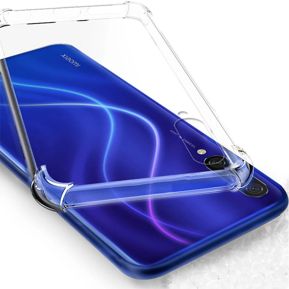 Противоударный чехол с подушкой безопасности для Xiaomi Mi 6 8 9 a1 a2 a3 lite cc9 x3 5x телефона